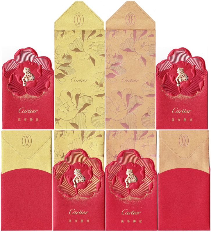 CARTIER red packet/ang bao Limited item (1pack = 10pc